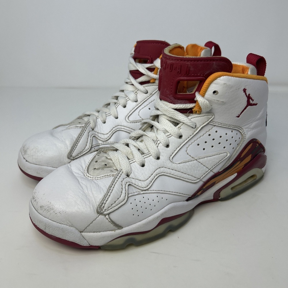 Nike Air Jordan GS Jumpman MVP White/Cardinal Red DZ5577-168 Sz 6Y, Womens 7.5
